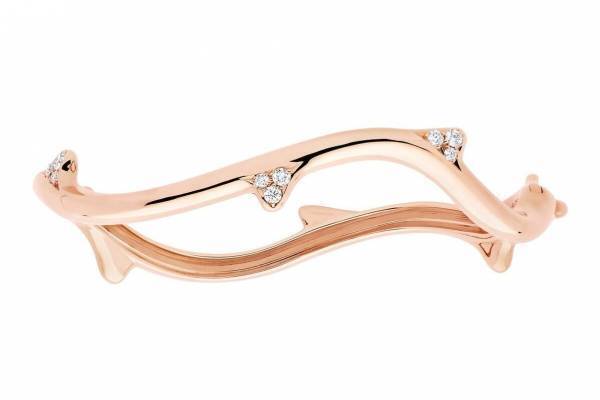 ディオール“薔薇の茎”着想のファイン ジュエリー「ボワ ドゥ ローズ」に新作ブレスレット