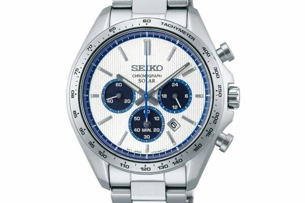 セイコー23年春限定腕時計、ホワイト×ブルーダイヤルで“晴れやかな大空”を表現