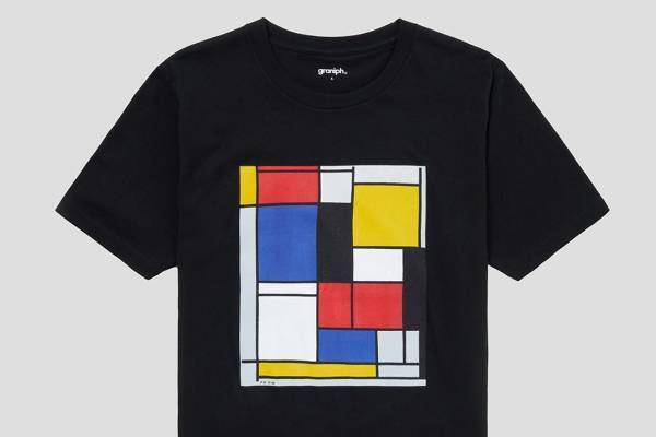 グラニフ×ピエト・モンドリアン、代表作「コンポジションシリーズ」のTシャツ＆ワンピースや傘など