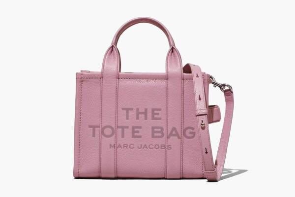 マーク ジェイコブス「ザ レザー トート バッグ」ピンクカラーの新色、マイクロサイズも