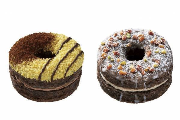 ミスタードーナツ×鎧塚俊彦の第2弾「デニッシュショコラドーナツ」“バナナorマロン”の2種類