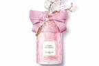 ゲラン“桜香る”23年春フレグランス「チェリーブロッサム」刺繍＆ビーズで桜を表現した限定ボトル