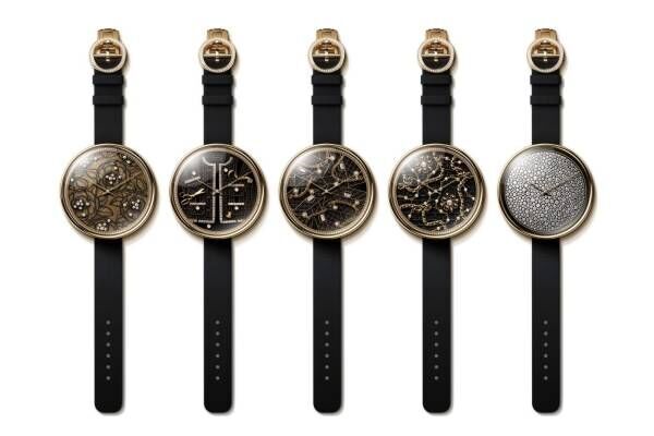 シャネル“針刺し”着想の新作ジュエリーウォッチ、ブラックツイード×パールモチーフの腕時計
