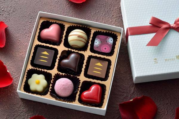 ホテル椿山荘東京の23年バレンタイン＆ホワイトデーチョコ、アールグレイやりんご味