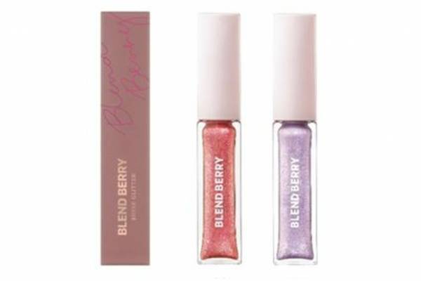 ブレンドベリー23年春コスメ、“まるで溶けかけシャーベット！？”ラメ輝く果実色アイカラー