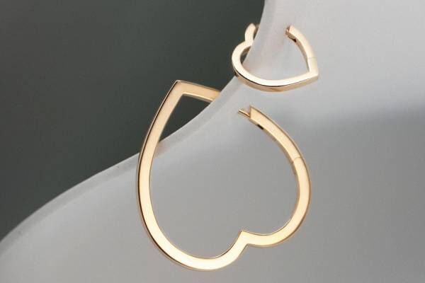 レポシ新作ピンクゴールドの“ハート”型ジュエリー、重ね付けできる  