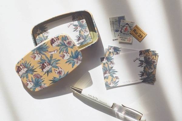 アフタヌーンティー・リビング“ネコたちの一日”を表現したポーチ＆文房具など、キャッツイシューとコラボ