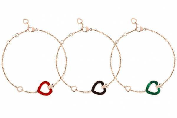 フレッド新作“ハート”ブレスレット、「プリティウーマン」着想のカラーストーン×ダイヤモンド