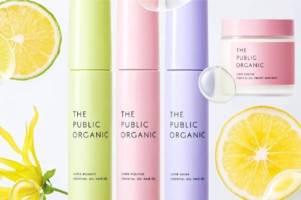 ザ パブリック オーガニック“生搾りオイルパック処方”のヘアオイル、好みの仕上がり＆香りをセレクト