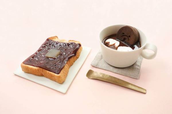 亀屋良長の23年バレンタイン、お湯を注ぐとココアになる“犬型”干菓子