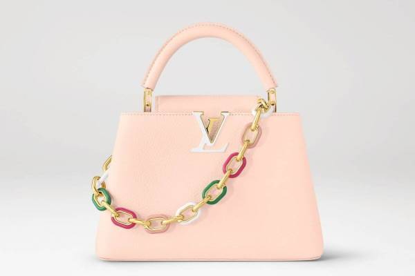 ルイ・ヴィトンのアイコンバッグ「カプシーヌ」新作、マルチカラーのチェーン付き