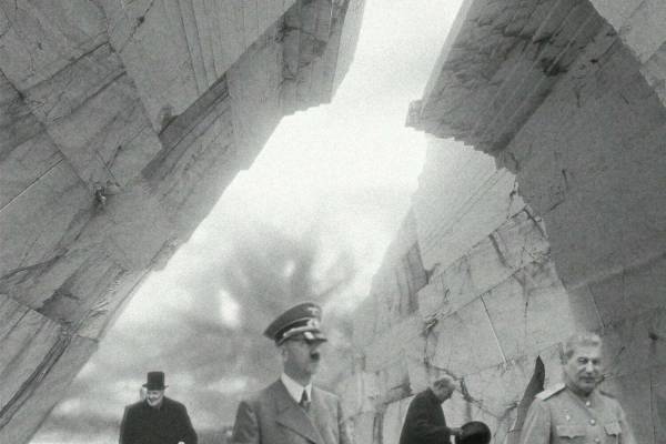 映画『独裁者たちのとき』アーカイヴから蘇るヒトラーら独裁者の“冥界の晩餐”、監督はソクーロフ