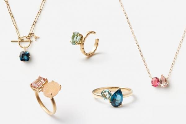 “カラーストーン＆パール”輝く新作ネックレスやリング、バーニーズ ニューヨーク銀座本店に