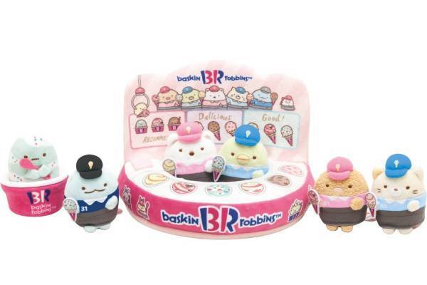 すみっコぐらし×サーティワン アイスクリーム初コラボ雑貨、人気フレーバーなりきりぬいぐるみなど