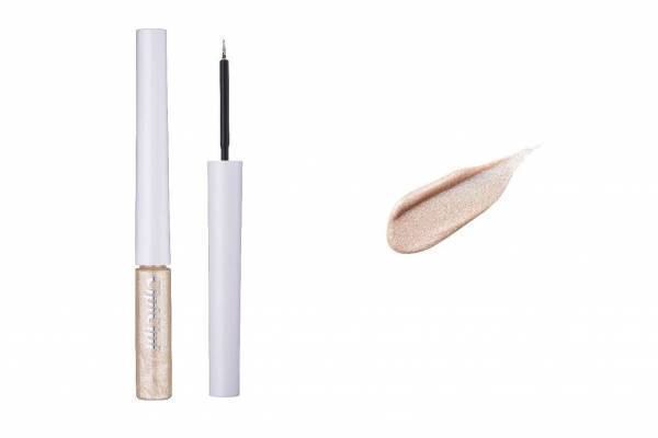 ふくれなのシピシピ「グリッター イルミネーションライナー R」に新色“ベージュ”、繊細ラメ配合で