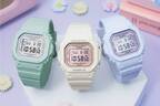 BABY-Gからフラワーカラーの新作腕時計「BGD-565SC」ライラック・セージ・桜の3色