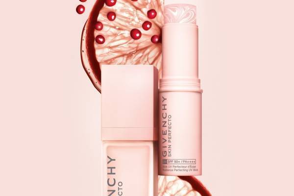 ジバンシイ23年春UVケア、“ピンクマーブル”の日焼け止めスティック＆乳液でヘルシーな血色を