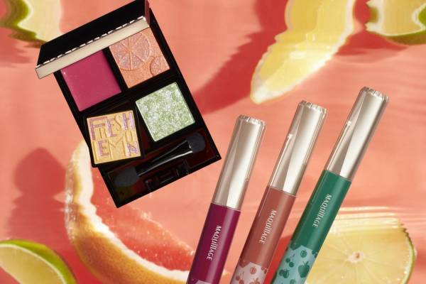 マキアージュ23年春コスメ、人気単色アイシャドウ「ドラマティックアイカラー」に"果実カラー”