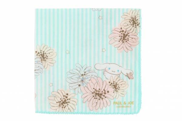 ポール＆ジョー×サンリオ「シナモロール」コラボハンカチの自販機、大阪あべのHoopに限定登場