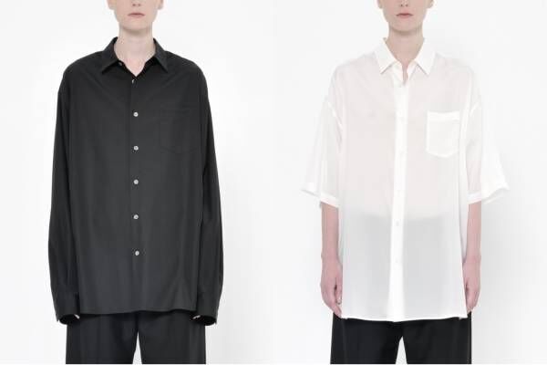 ドレスドアンドレスド、オーバーサイズのシャツ＆“抹消線”刺繍Tシャツ - 西武渋谷店では期間限定ストア