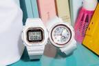 BABY-G新作腕時計“ホワイト×ピンクゴールド”の春色で、スクエアとラウンドの2型を用意
