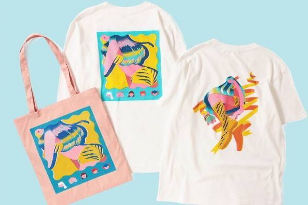 ビームス『うる星やつら』コラボTシャツ＆トートバッグ、ヒロイン・ラムをポップなデザインで