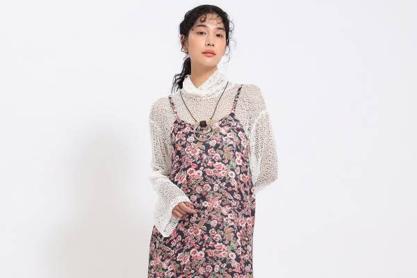 フミエ タナカ“花柄”華やぐティアードワンピース＆オールインワン、レイ ビームスとコラボ