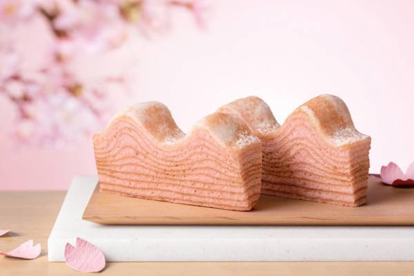 ねんりん家「桜の国のマウントバーム」上品な桜の香りが漂う春限定バームクーヘン