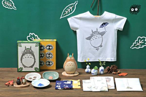 スタジオジブリ×中川政七商店の雑貨第1弾、『となりのトトロ』どんぐり豆皿や手ぬぐい＆木彫りトトロ