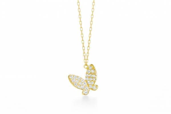 アーカー新作ジュエリー“蝶や花々”から着想のネックレスやリング