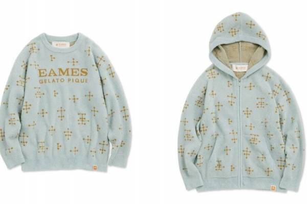 ジェラート ピケ×イームズ“ドット柄”の新作ルームウェア、オリジナルベアTシャツも