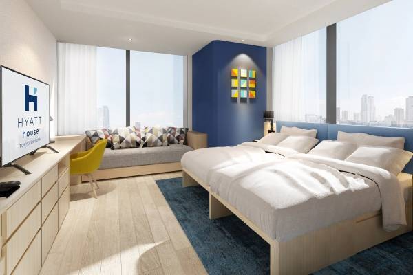 “渋谷で暮らす”新感覚ホテル「ハイアットハウス」誕生、キッチン付き客室＆室内プールも