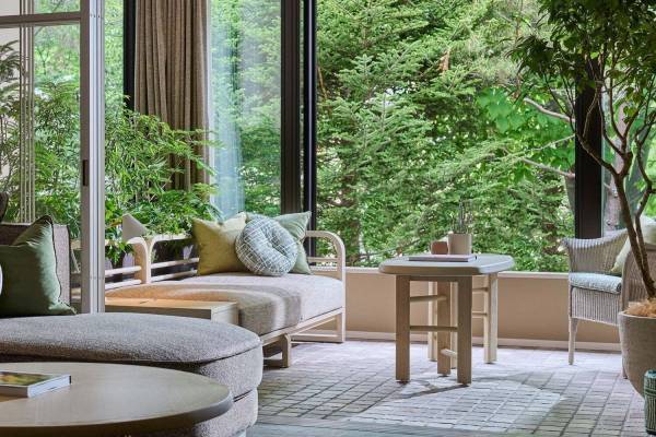 「ふふ」新宿泊施設「軽井沢 陽光の風」「旧軽井沢 静養の森」同時オープン、全客室に天然温泉付き