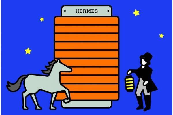 銀座メゾンエルメス“毎月テーマが変わる”2024年の年間イベント「ランタンエルメス」1月は花屋が出現