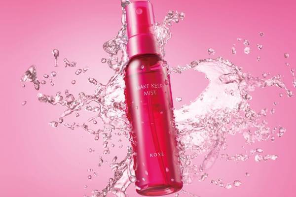 コーセー「メイク キープ ミスト」が24年春にパワーアップ、桜ピンクの限定フェイスパウダーも