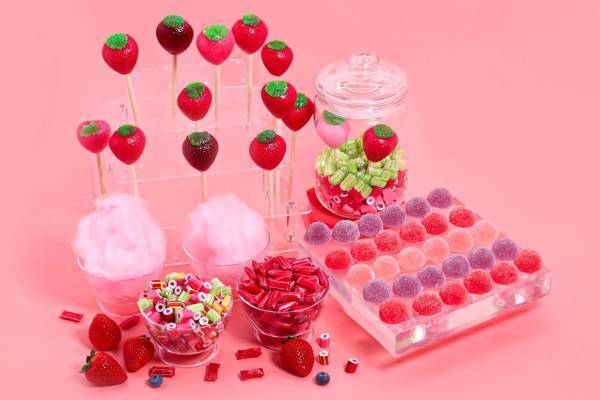 パパブブレ“苺尽くし”の新作キャンディー、ショートケーキやあまおう味など