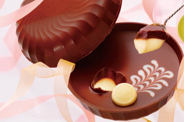 ロイズ、すくって食べる"赤ワイン＆シャンパン香る”バレンタイン限定生チョコレート