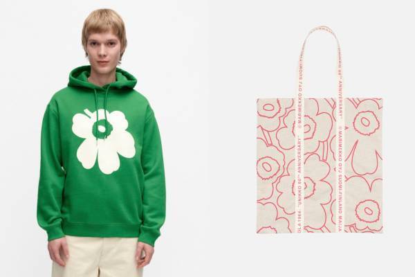 マリメッコ キオスキ「ウニッコ」柄ジャケットやトートバッグ、ミニマルな“ケシの花”グラフィック