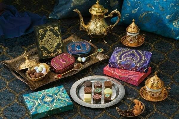 “美しいアラビアの世界”着想、メリーチョコレートの「ジャミーラ」異国情緒漂うバレンタインボックス＆缶
