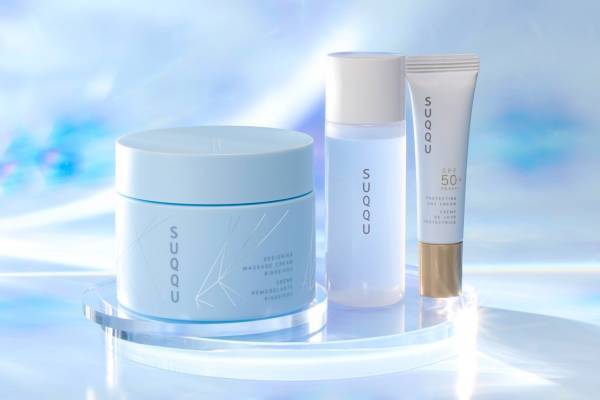 SUQQU24年春スキンケア、"爽やかフローラル香る”マッサージ クリームが主役の限定キット