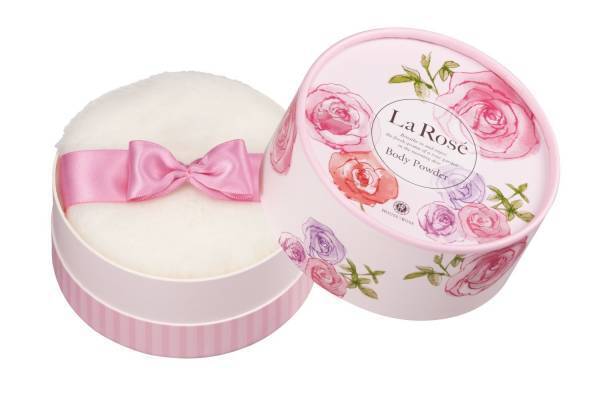 ハウス オブ ローゼ24年夏ボディケア、“みずみずしいローズの香り＆パール煌めく”ボディパウダー