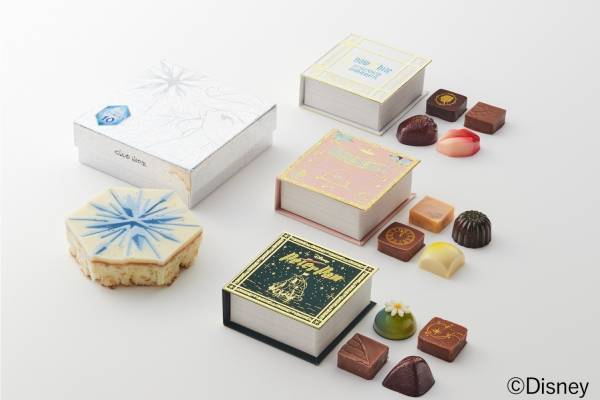 クラブハリエ「ディズニー」名作映画を味わうショコラ、『アナ雪』雪の世界のブラウニーや『白雪姫』チョコ