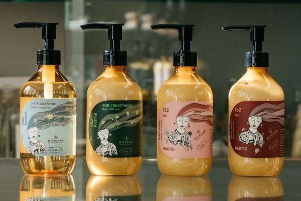 オサジ“ハーブ香る”24年春ボディケア＆ヘアケア、ミトサヤの蒸留酒「パスティーシュ」着想