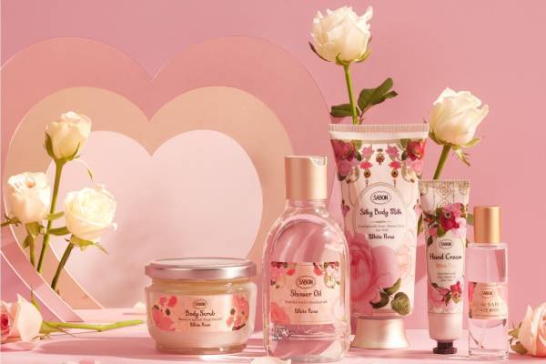 SABON「ホワイト・ローズ」24年春ボディケア、“優雅なローズ香る”ボディスクラブやハンドクリーム
