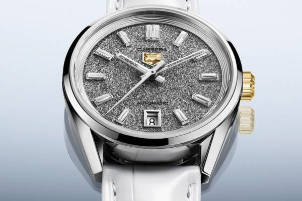 タグ・ホイヤー“人工ダイヤ”煌めく24年新ウォッチ、1.3カラットの人工イエローダイヤ製リュウズ