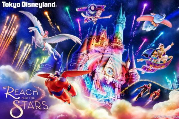 東京ディズニーランドで新ナイトタイムエンターテイメント、夜のシンデレラ城×プロジェクションマッピング