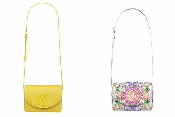 クリスチャン ルブタン「ルビ54」バッグ - 1970年代ナイトクラブ着想、立体フラワーデザインも