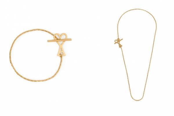 アミ“ハート冠”ロゴ「アミ ドゥ クール」のブレスレット＆ネックレス、大阪・心斎橋パルコ限定で