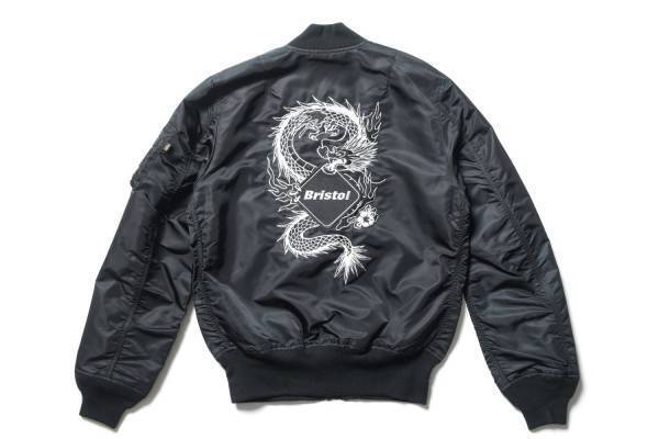 エフシーレアルブリストル 24年干支“辰”モチーフのウェア、ドラゴン刺繍のMA-1やフーディ―