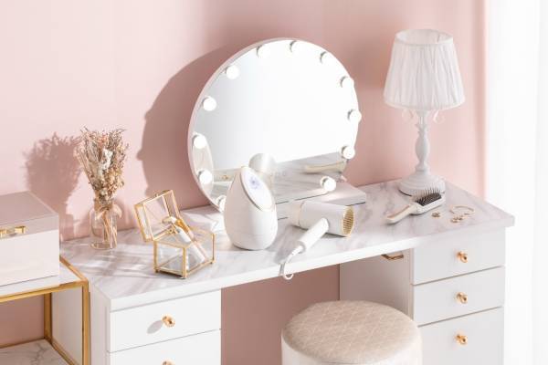 フランフラン初の美容家電「サロン」シリーズ、フェイシャルスチーマーやコードレス美顔器など